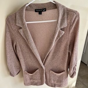 Pink & Gold Blazer